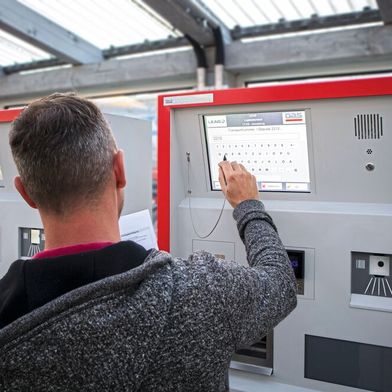 Die integrierte Self-Service-Anmeldung sorgt für transparente Abläufe.  (Bild: OAS)