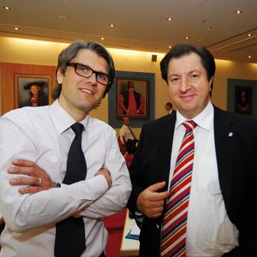 Junge Kollegen: Niklas Burmester (li.), Geschäftsführer LV Saarland, und Marcus Büttner, Geschäftsführer LV Nordrhein-Westfalen. (Archiv: Vogel Business Media)