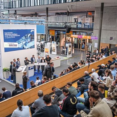 Le programme de l'AMB 2026 s'annonce riche et varié pour les visiteurs. (Source : Landesmesse Stuttgart GmbH)