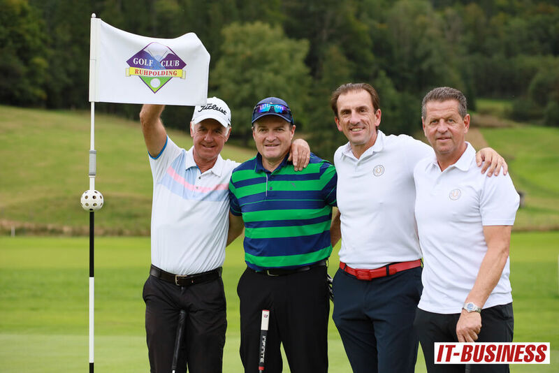 Und noch ein reiner Sportler Flight, v.l. Fritz Fischer, Michael Steiner, Markus Prock und Markus Kindl. (Stephan Dietl)