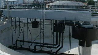 Belebtschlammbecken für die Nachklärung sind in Wasseraufbereitungsanlagen integirert.  (Bild: Hager+Elsässer)