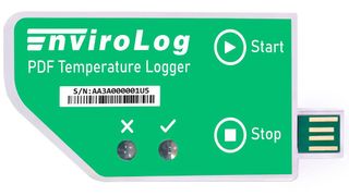 „EnviroLog“ ist der Name eines preisgünstigen Einweg-Datenloggers aus dem Hause CIK Solutions. (Bild: CIK Solutions)