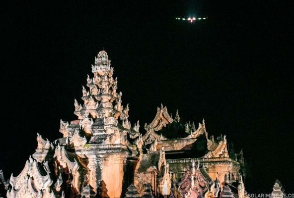 Flug 5 Mandalay - Chongqing, China: Impressionen (Bild: Solar Impulse)