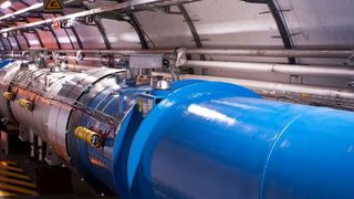Die Logistik für den neu zu bauenden Teilchenbeschleuniger „Future Circular Collider“ – im Bild der aktuelle „Large Hadron Collider“ – stammt vom Fraunhofer-IML in Dortmund. (CERN)