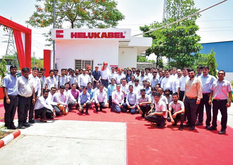 Die Helukabel-Gruppe hat im Juni ein Produktionswerk in Indien eröffnet. (Bild:  Helukabel)