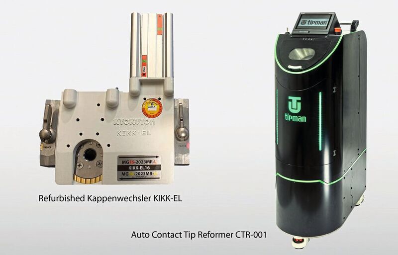 Der Auto Contact Tip Reformer CTR-001 steht für umweltfreundliches Lichtbogenschweißen.