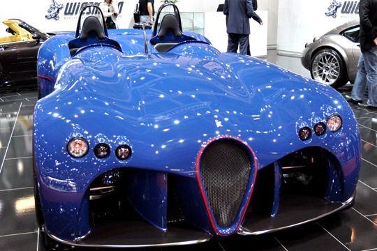 Der Wiesmann Spyder: Kompromissloses Design ohne Türen. (Archiv: Vogel Business Media)