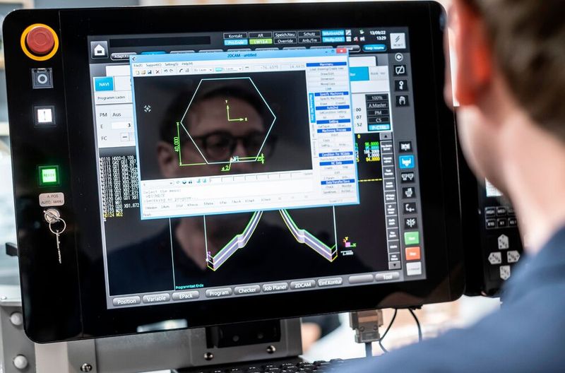 Digital control in the metal cutting industry: AI-supported systems optimising machine processes in real time.  (Source: Thomas Wagner)