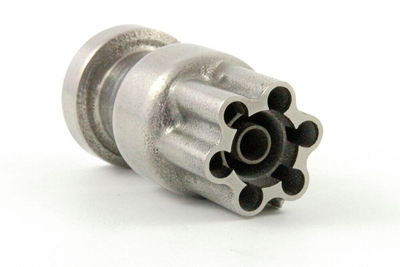 Mithilfe von Additive Manufacturing lassen sich Werkzeuge wie Düsen für die Lebensmittelproduktion schnell an neue Marktanforderungen anpassen. (Bild: Materialise)