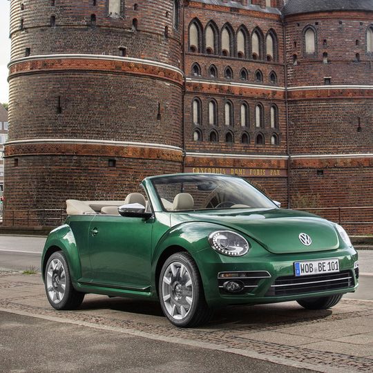 Die Produktion der Cabrio-Version des VW Beetle endet im April 2018.(Bild:  VW)