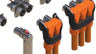 Ladesteckverbinder im  Automobil: Der Entwickler hat ob des zahlreichen Angebots oft die Qual der Wahl. Im Bild sind die Varianten der Serie Powerlock von Amphenol zu sehen. (Amphenol)