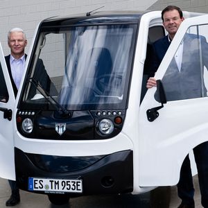 Die neuen Führungskräfte für Tropos: v. li. Matthias Wollenberg und Markus Schrick.(Bild:  Mosolf-Gruppe)