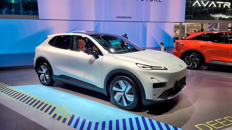 Changan bringt der Deepal S05 als zweites Modell nach Deutschland. Er soll noch in diesem jahr bestellbar sein. (Bild: Wehner - VCG)