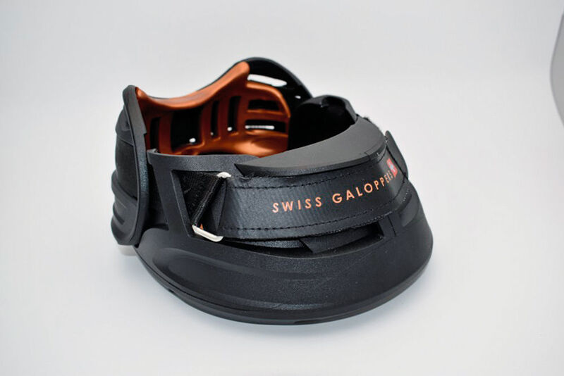 Swiss Made Innovation: Der Pferdeschuh in Zwei-Komponenten-Ausführung wurde in Zusammenarbeit mit Swiss Galoppers entwickelt. (Gudo)