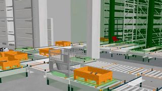 Die Logistikberater von Ehrhardt + Partner Consulting (EPC) nutzen eine Virtual-Reality-Software, um Ihre Kunden in die Planungsprozesse einzubeziehen. (EPC)