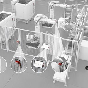 Mit der Kombination robuster Sicherheitskomponenten und IO-Link Safety erschließt Euchner neue Möglichkeiten für eine durchgängige, sichere Kommunikation in der Automatisierung.(Bild:  Euchner)