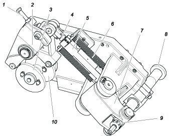 Mit der Illustrationslösung Arbortext IsoDraw von PTC  ... können 3D CAD Daten für die Technische Dokumentation mit großer Zeitersparnis weiterverwendet werden. Im Bild: Die GRM 80 Stanz-Biegemaschine, für die allein im Basismodell 600 – 800 Einzelteile dokumentiert werden müssen.   Bilder: Otto Bihler Maschinenfabrik (Archiv: Vogel Business Media)