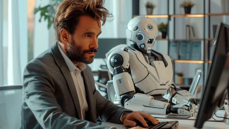 Künstliche Intelligenz lässt sich in den Gebrauchtwagenprozess integrieren. So arbeiten KI-Tools und Software Hand in Hand und beschleunigen die Abläufe von der Hereinnahme über das Leadmanagement bis hin zum Kundenkontakt.(Bild:  olegganko - stock.adobe.com)