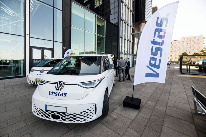 Vestas elektrifiziert seine Service-Flotte mit dem ID. Buzz Cargo von Volkswagen Nutzfahrzeuge.