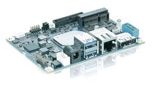 Der Kontron pITX-APL zeichnet sich durch eine große Auswahl an Schnittstellen aus. Kundenspezifische Funktionen können über Standard-Mini-PCIe-Erweiterungssteckplätze sowie über den Kontron-eigenen Embedded Feature Connector integriert werden. Das Motherboard eignet sich besonders für den Einsatz in der Industriellen Automatisierung und im intelligenten, verteilten Internet der Dinge für Time-to-Market-Anwendungen. (Bild: kontron S&T Group)
