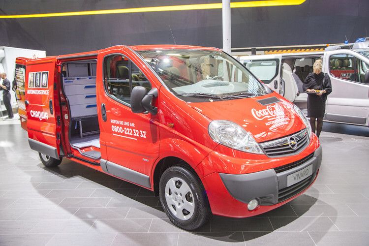 Opel versorgt nicht nur Getränkelieferanten mit Fahrzeugen.... (Foto: Suffner)