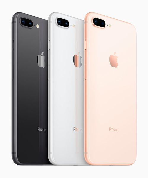 Die 8er-Modelle gibt es in den Farben Space Grey, Silber und Gold. (Apple)