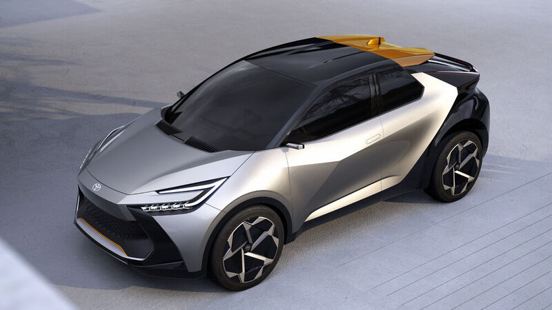Die Konzeptversion des Toyota C-HR, dessen Neuauflage 2023 folgen soll. (Bild: Toyota)