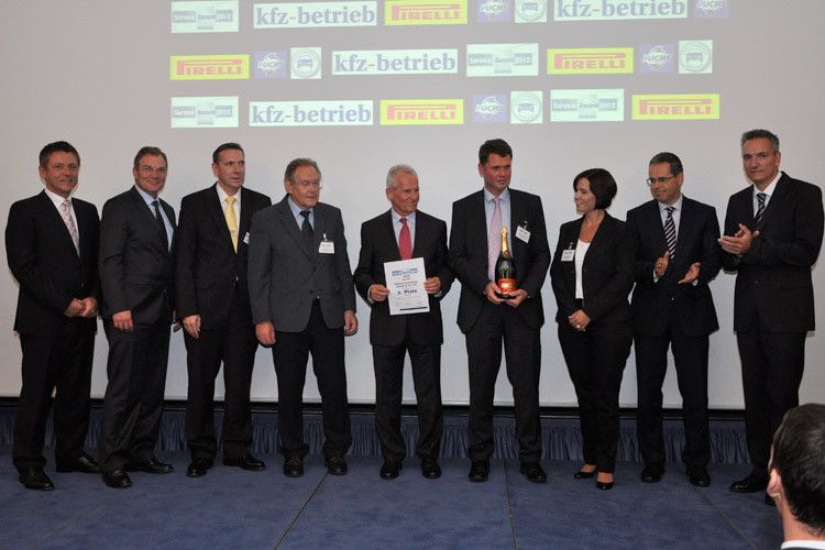 Den dritten Platz im Jahr 2012 teilen sich das Autohaus Kunzmann aus Aschaffenburg mit den ... (Foto: Rehberg)