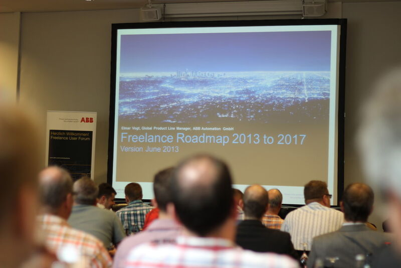 Im Plenum wurde die Roadmap 2013 bis 2017 für das Freelance-System präsentiert. (Bild: Ernhofer/PROCESS)