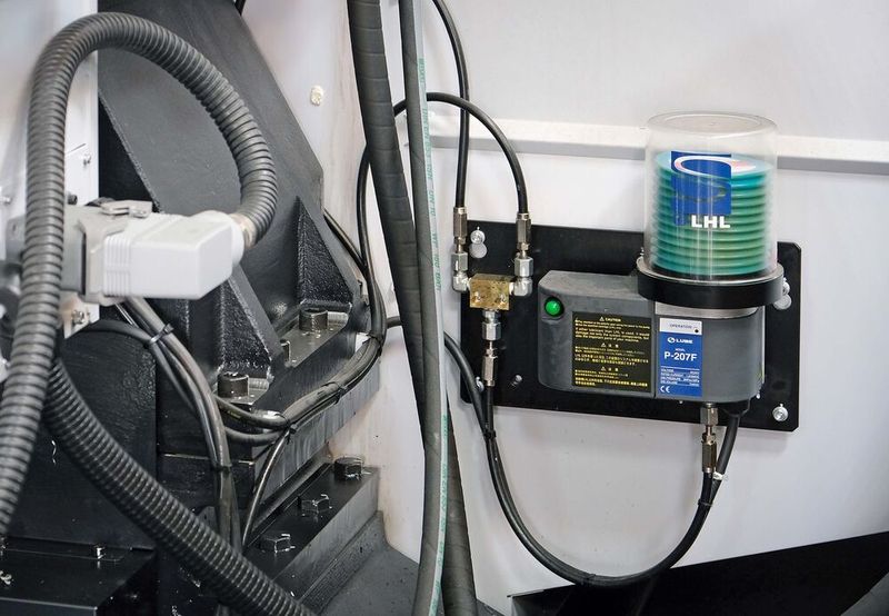 Harry also appreciates the fact that the slideways on the Brother Speedio have grease rather than oil lubrication, which prevents the coolant from becoming contaminated. (Source: Whitehouse Machine Tools )