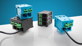 Das flexibel einfärbbare BASF-PPA Ultramid Advanced N3U41 G6 kommt jetzt in Leiterplatten-Steckverbindern und -klemmen von Weidmüller zum Einsatz. (Bild: BASF)