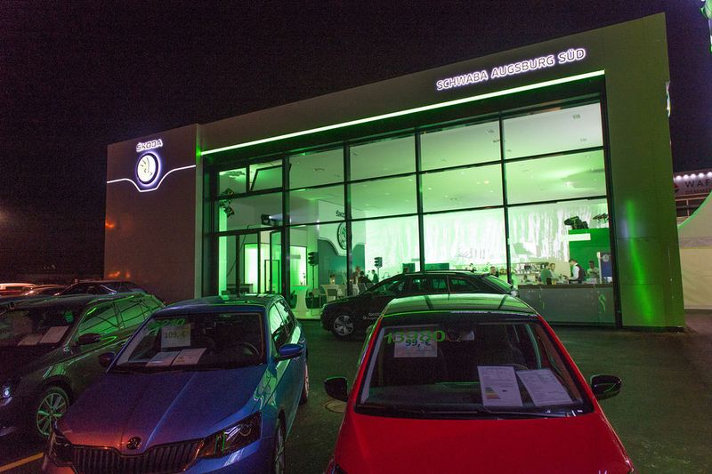 Auch die Präsenz von Skoda war nicht zu übersehen. (Schwaba / Christoph Fink)