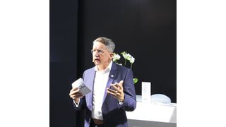 Fette CEO Olaf J. Müller auf der Achema 2018 (PROCESS)
