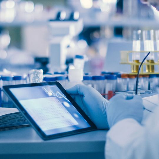 Die Zusammenarbeit mit Google soll Bayer in die Lage versetzen,  quantenchemische Berechnungen in großem Maßstab durchzuführen.(Bild:  Gorodenkoff - stock.adobe.com/ Bayer)