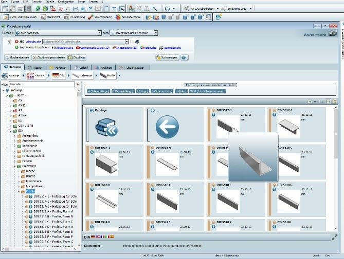 Das Strategische Teilemanagement Part-Solutions steht in Version 9.8 ganz im Zeichen von mehr Geschwindigkeit und Performance. (Bild: Cadenas)