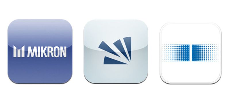 Die drei Finalisten der Kategorie Corporate-Apps: v.l. Mikron Group, Microsonic Ultraschall-Sensorik und Baumer. (Elektrotechnik)