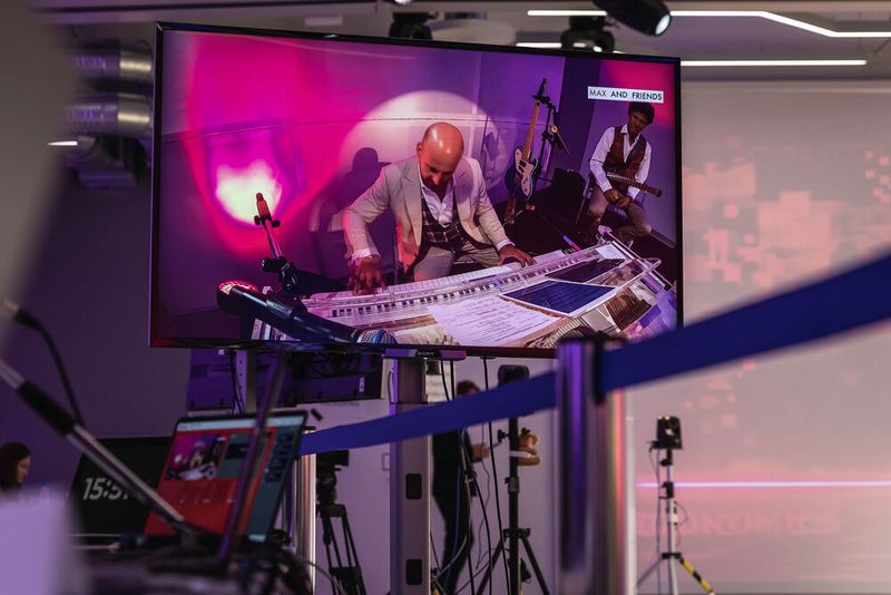 ... das die Zuschauer live an den Bildschirmen verfolgen konnten.  (Stefan Bausewein/Vogel Communications Group)