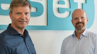 Already know from earlier times: Holger Suhl, Country Manager DACH, and Peter Neumeier, the new Channel Manager at Eset.