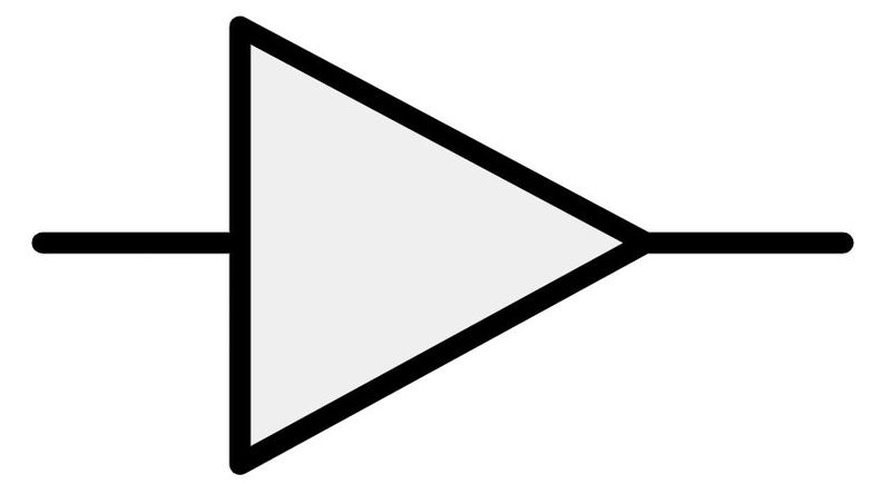 Amplifier symbol.(Source: / <a href="https://creativecommons.org/publicdomain/zero/1.0/" target="_blank" rel="license noopener">CC0</a>) Amplifier symbol.(Source: / <a href="https://creativecommons.org/publicdomain/zero/1.0/" target="_blank" rel="license noopener">CC0</a>)