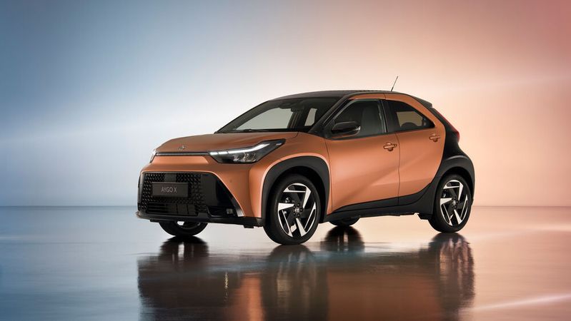 Den Aygo X als reines Verbrennermodell gibt es nicht mehr.(Bild:  Toyota)