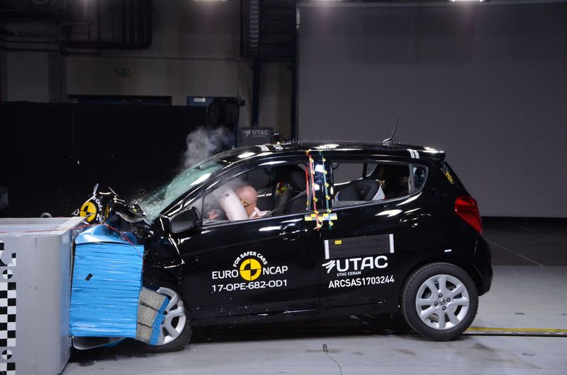 ... der Opel Karl. (Bild: NCAP)