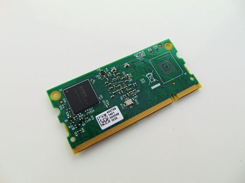 Compute Module 3 Lite: Das SODIMM ist auch in einer Lite-Variante ohne Flash erhältlich. (Bild: Farnell)