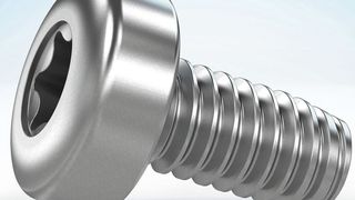 Die gewindefurchende Schraube Taptite 2000 als neues Produkt der Taptite-Familie weist eine sehr gute Furchperformance auf. Sie zeichnet sich durch ein Radiusprofil aus, welches das Fließen des Mutternwerkstoffes in Richtung des Schraubengewindekerns erleichtert. (Arnold Umformtechnik)
