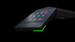 Die Konferenzlösung Polycom Trio nutzt künftig eine native Teams-App für Telefone. (Polycom)