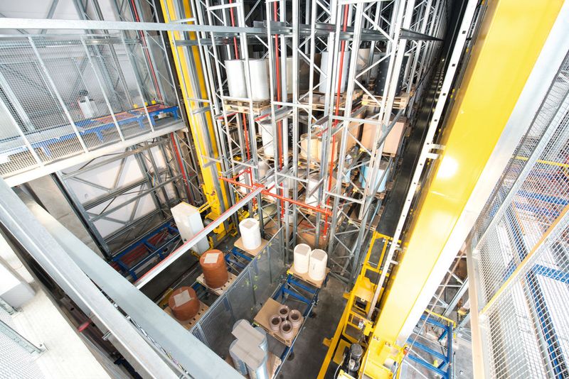 Die Materialflussabwicklung erfolgt über das SAP Task & Resource Management (TRM), daher entfällt ein separater Materialflussrechner. (Bild: SSI Schäfer)