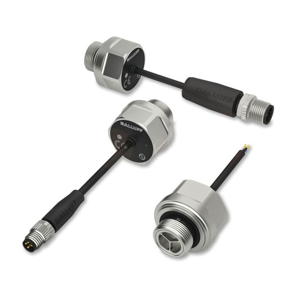 Mit seinem neuen Ultraschall-Positionssensor hat Balluff eine innovative Lösung zur Kontrolle hydraulischer Spannelemente entwickelt. Der BFD-Sensor wiederum nutzt Ultraschallwellen, um den jeweiligen Spannvor-gang und auch den Spannzustand zu erfassen. (Bild: Balluff)