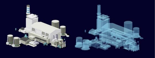 (PlantSight: Wer die Vorteile des digitalen Zwillings möglichst umfassend nutzen will, muss ihn auf ein stabiles (Daten-)Fundament stellen. Bild: Siemens)