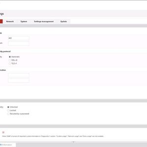 Übersichtlich: die Systemeinstellungen hier...