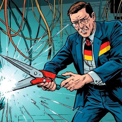 Die Bundesnetzagentur drängt die Deutsche Telekom dazu, DSL und VDSL abzuschalten, um die Nutzung von Glasfaser-Kabeln zu fördern, die schnelleres und stabileres Internet bieten.  (Bild: Canva / KI-generiert)