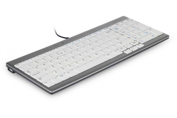 Das kompakte Keyboard von Bakker Elkhuizen spart Platz und erhöht die Ergonomie.  (Bakker Elkhuizen)